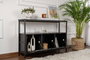Nordure Consola Solace Madera Negra y Negra